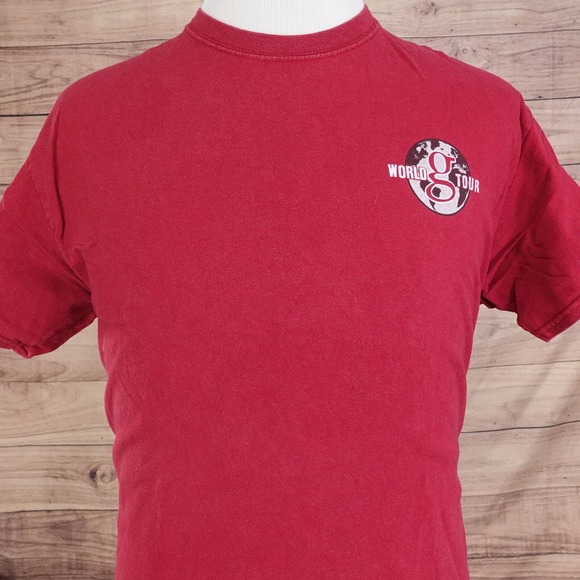 GARTH BROOKS TRISHA YEARWOOD WORLD TOUR ST LOUIS CONCERT BAND COUNTRY T-SHIRT L - Picture 4 of 6